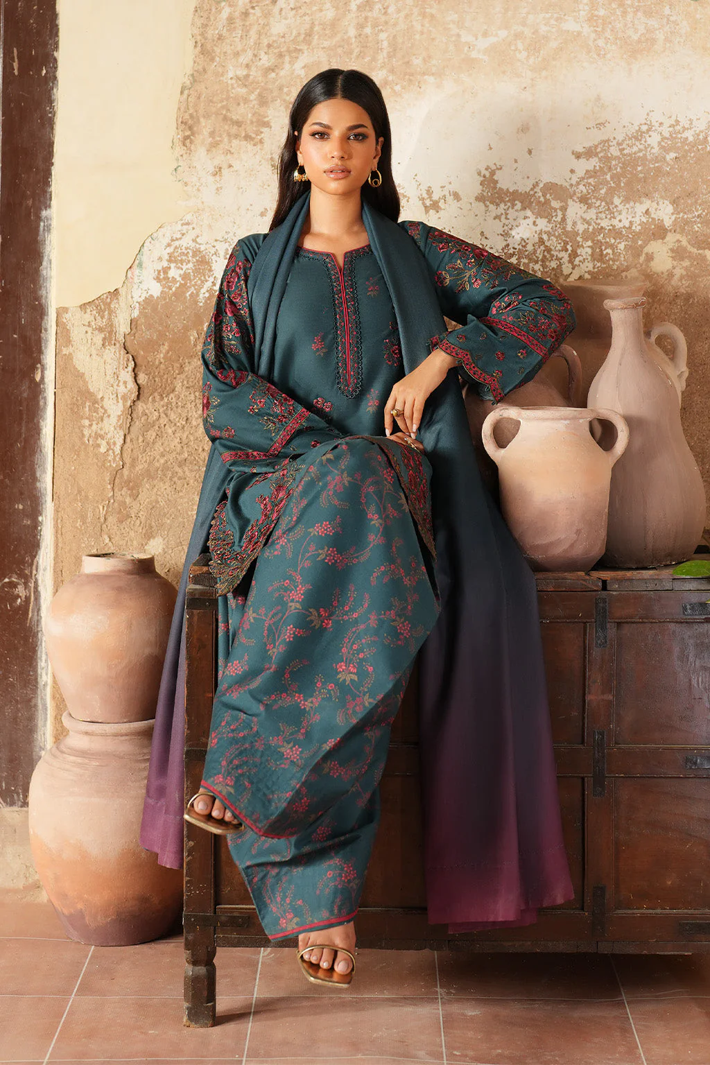 IPF-01 Embroidered Printed Linen - Image 6