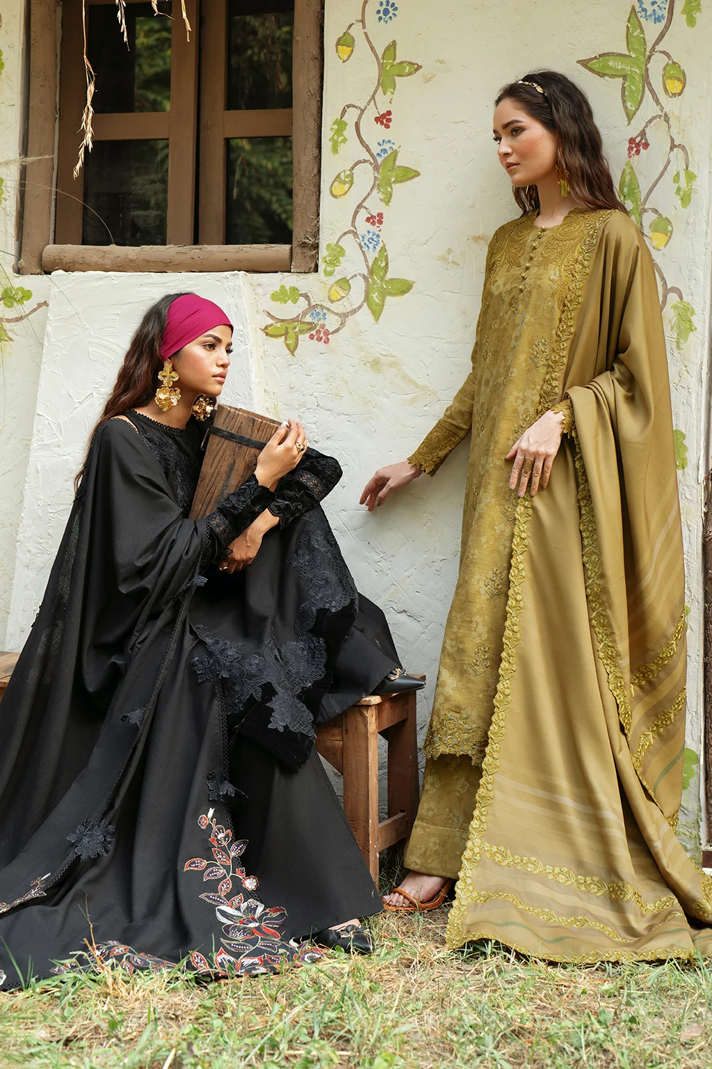 IPK-02 Embroidered Slub Khaddar - Image 10