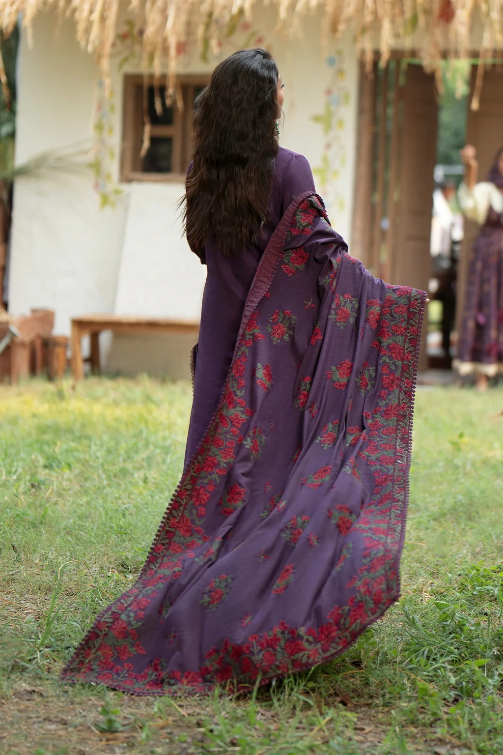 IPK-09 Embroidered Khaddar - Image 6