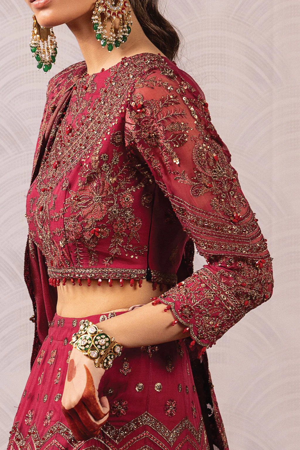 ISC-08 Manak (CHOLI WITH LHENGA) - Image 5