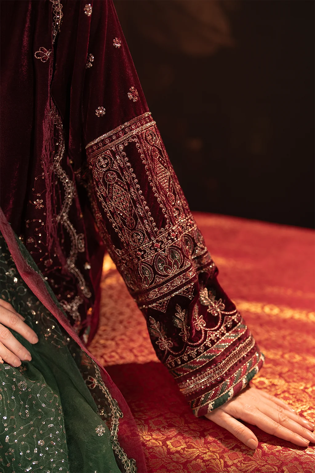 IV-39 Embroidered Velvet - Image 10