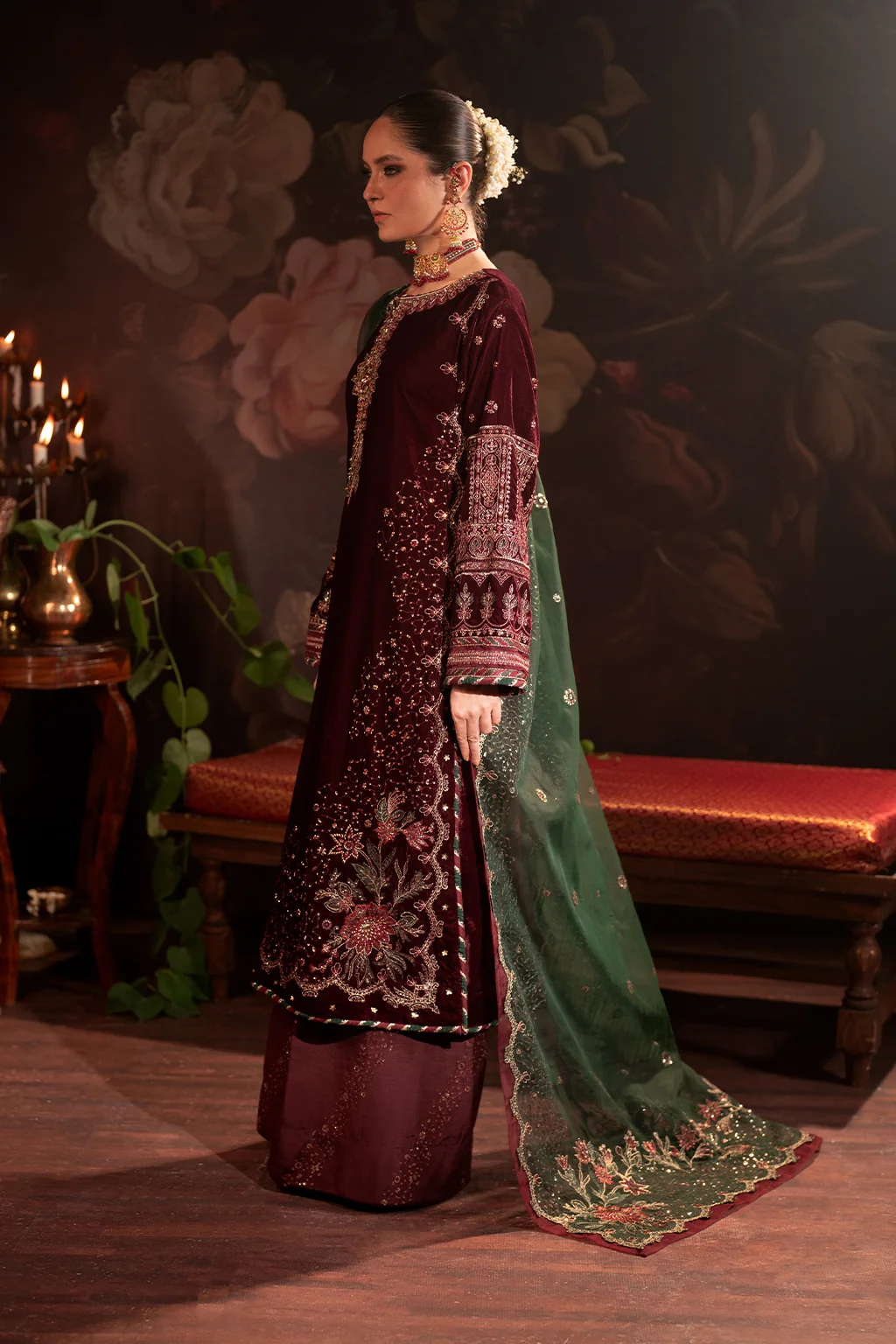 IV-39 Embroidered Velvet - Image 6