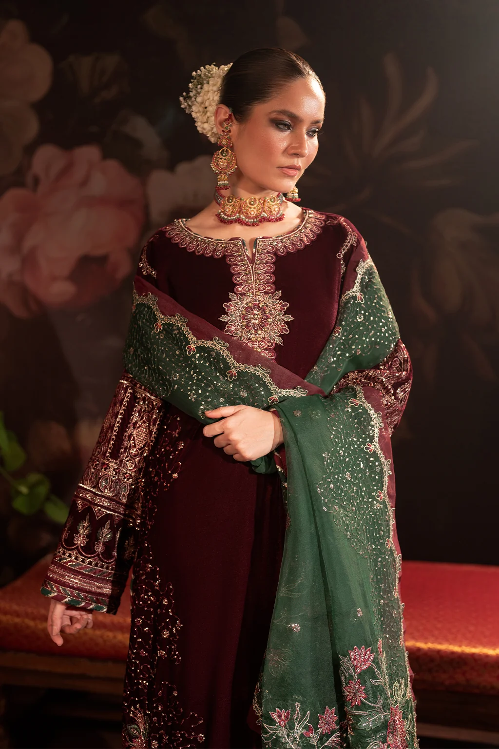 IV-39 Embroidered Velvet - Image 7