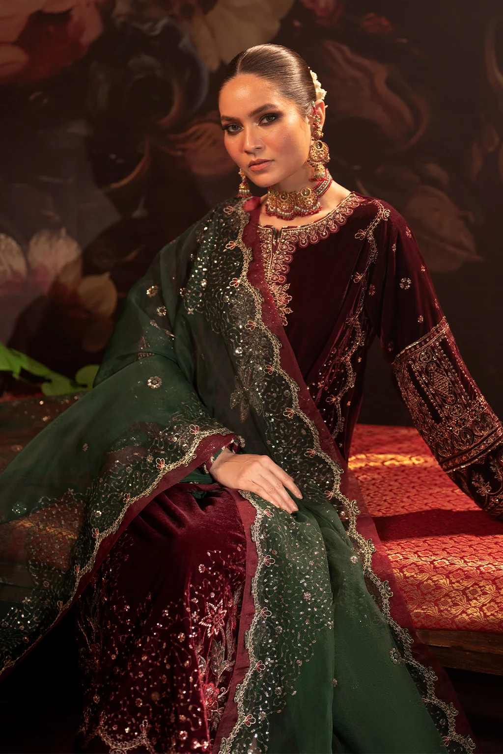 IV-39 Embroidered Velvet - Image 9