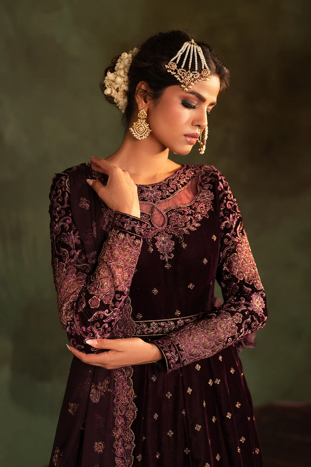 IV-54 Embroidered Velvet - Image 6