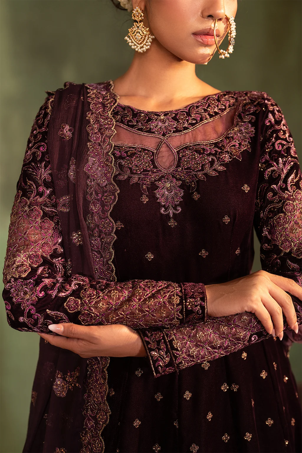 IV-54 Embroidered Velvet - Image 8