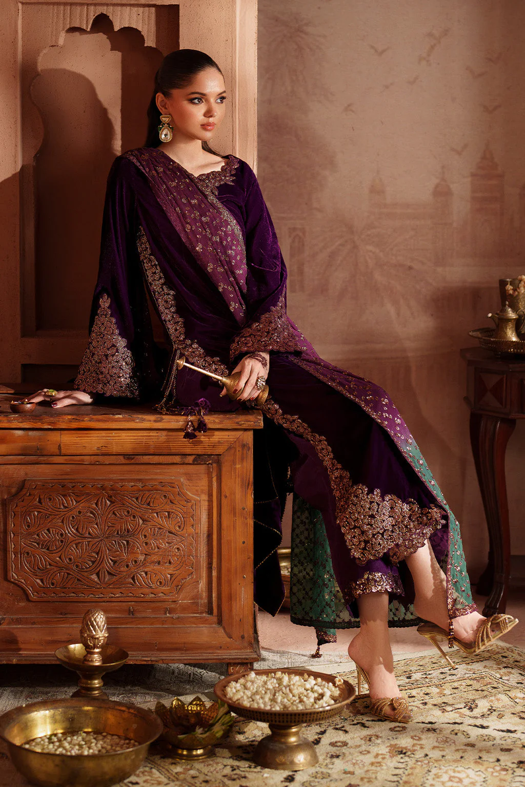 IV-57 Embroidered Velvet - Image 10