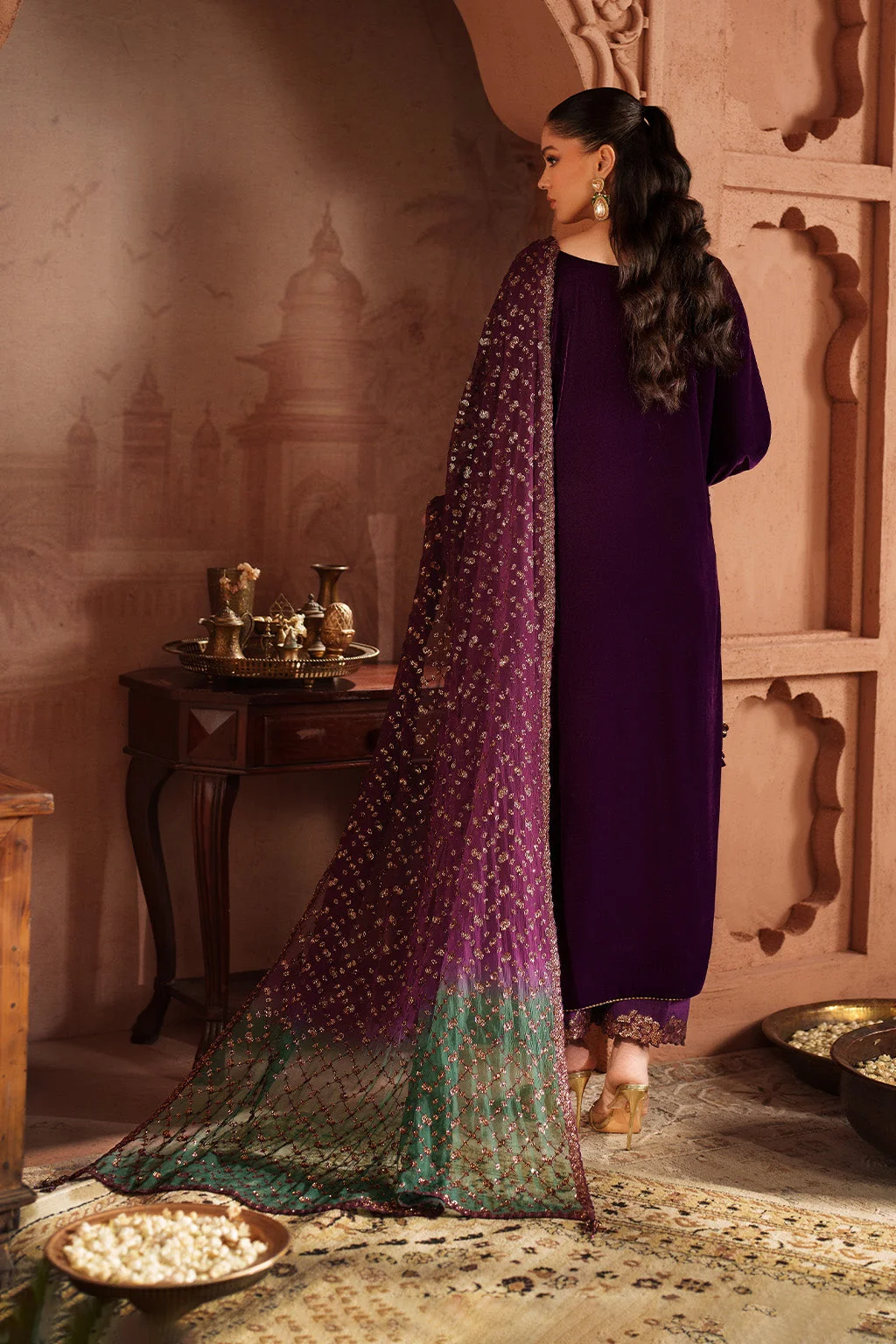 IV-57 Embroidered Velvet - Image 3