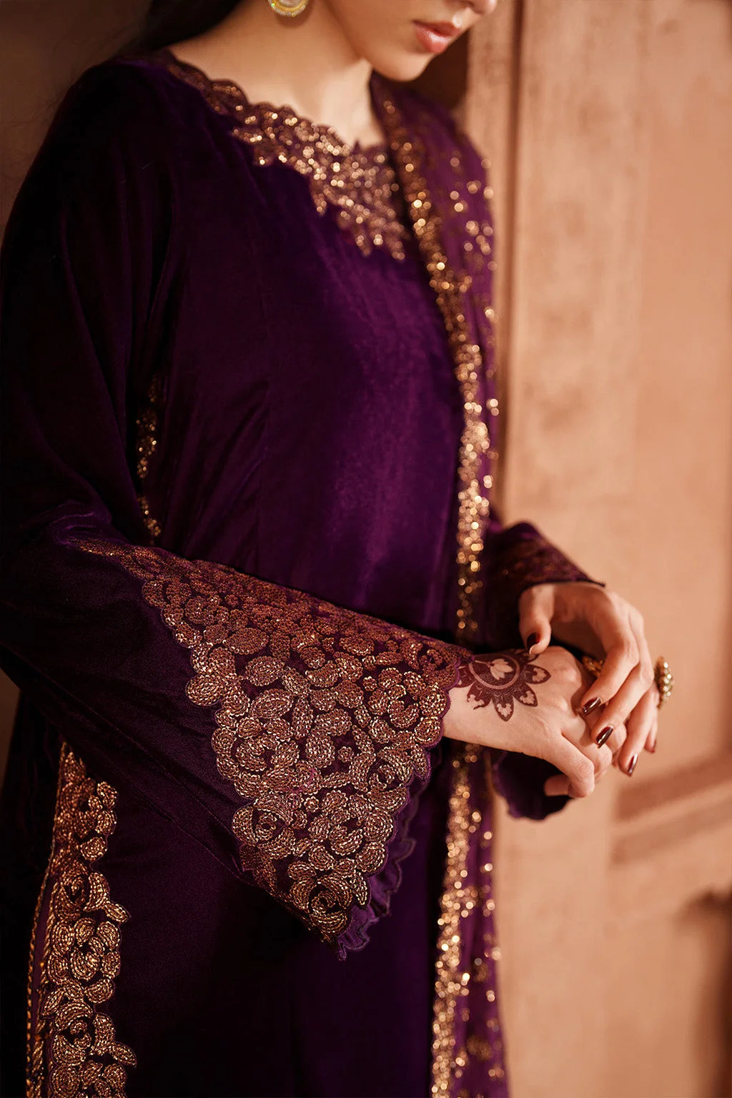 IV-57 Embroidered Velvet - Image 7