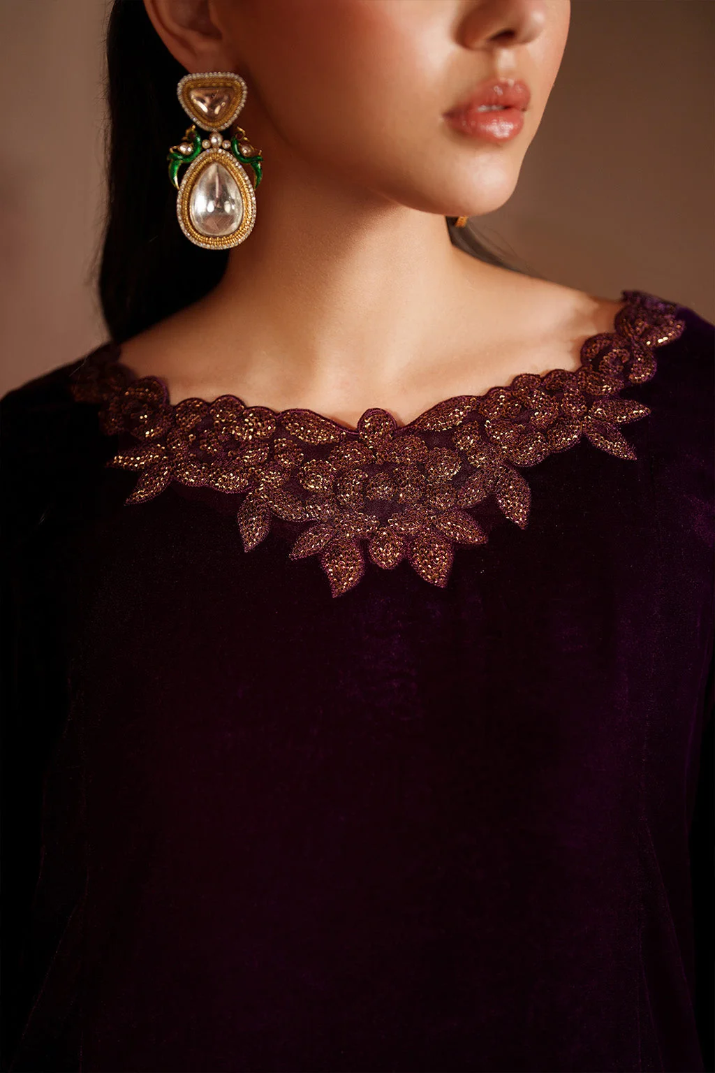 IV-57 Embroidered Velvet - Image 9