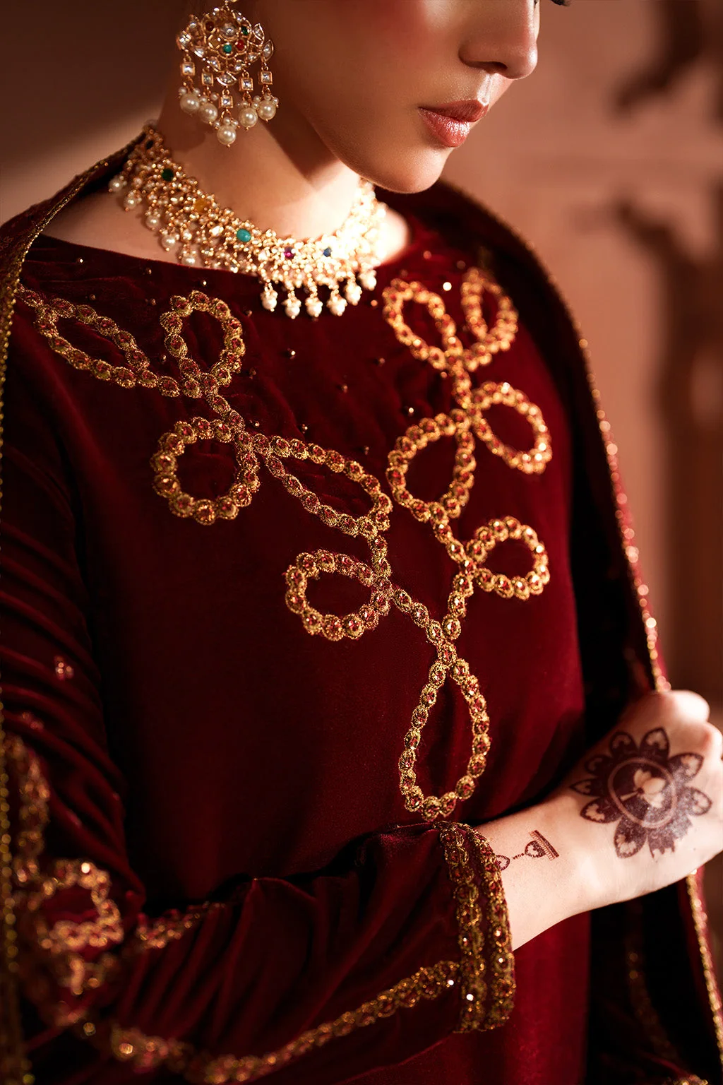 IV-58 Embroidered Velvet - Image 4