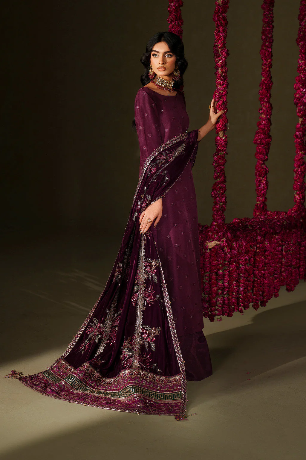 IV-68  Embroidered Velvet - Image 4