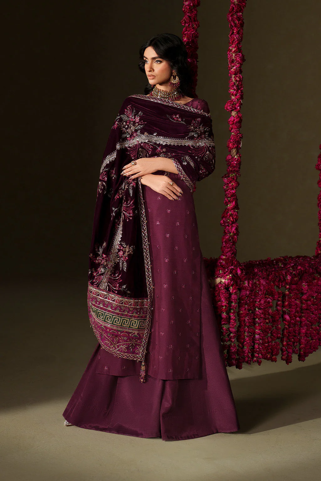 IV-68  Embroidered Velvet - Image 7