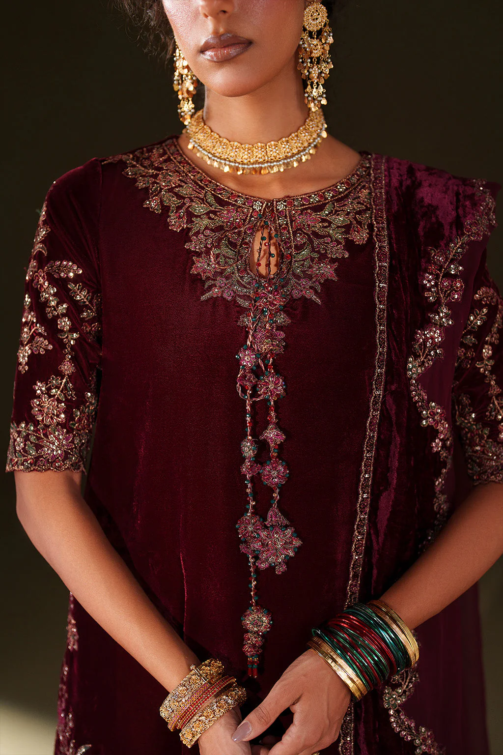 IV-71 Embroidered Velvet - Image 3