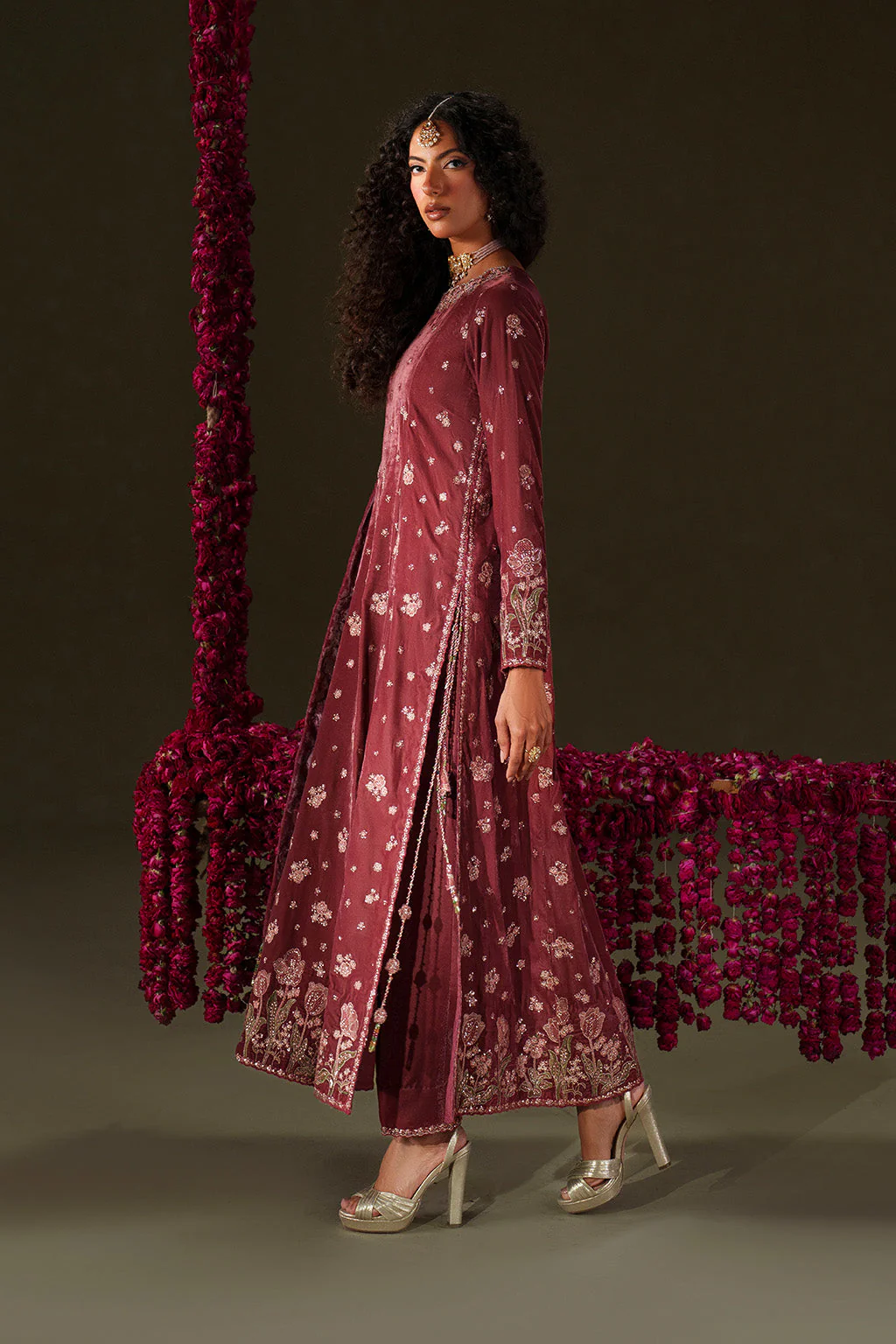 IV-75  Embroidered Velvet - Image 13