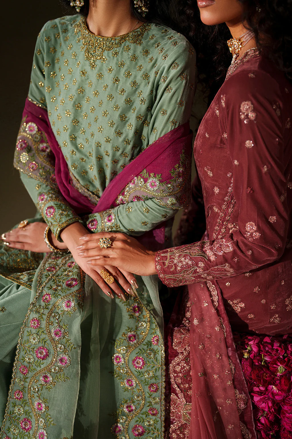 IV-75  Embroidered Velvet - Image 19