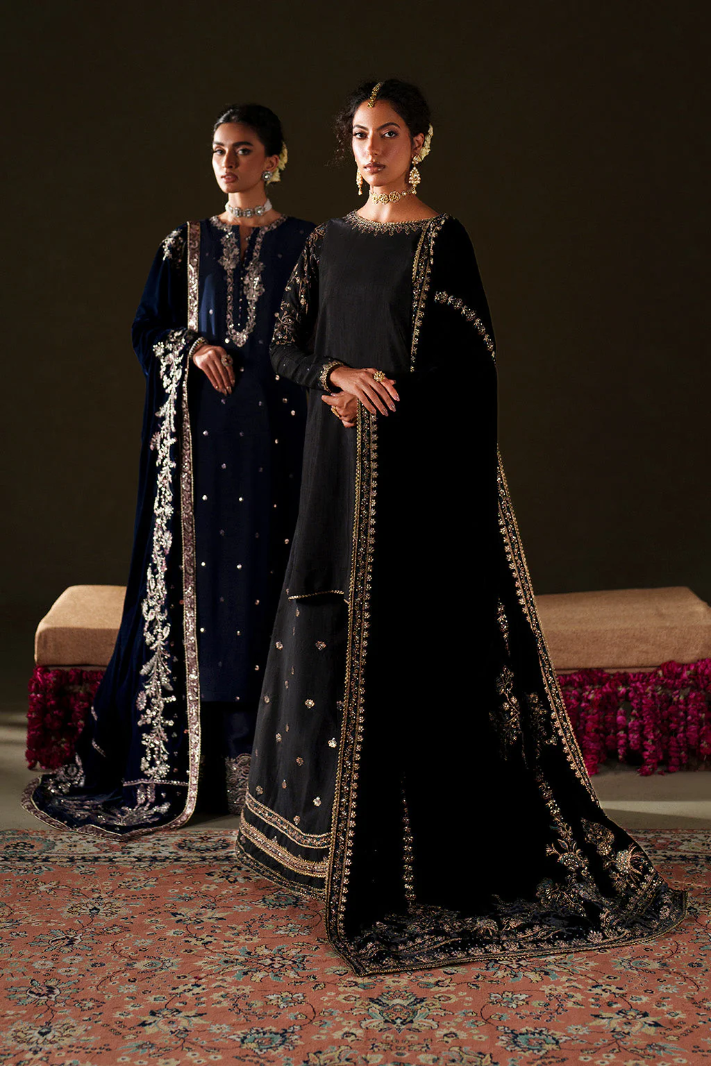 IV-76  Embroidered Velvet - Image 3