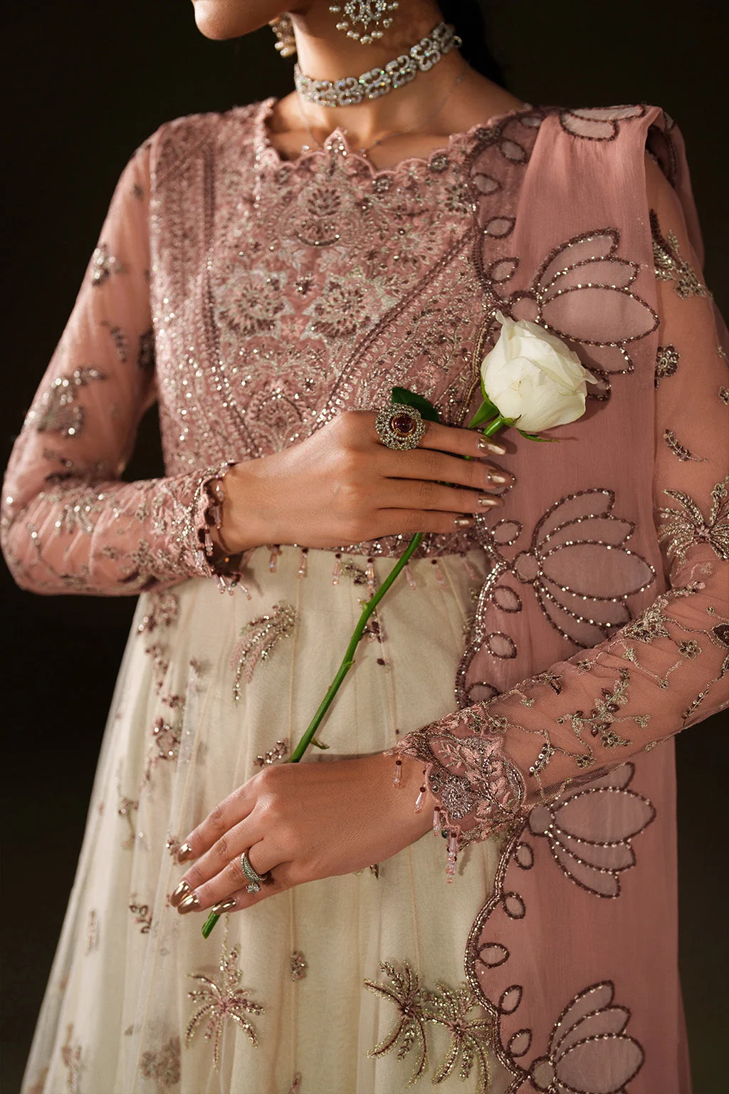 IV-78  Embroidered Velvet - Image 8