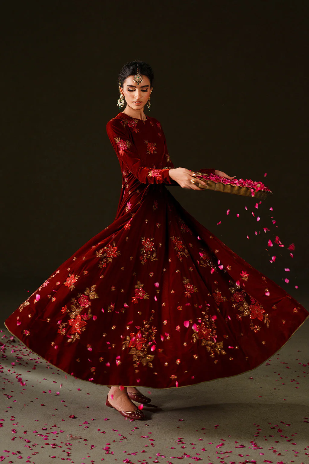 IV-79  Embroidered Velvet - Image 9