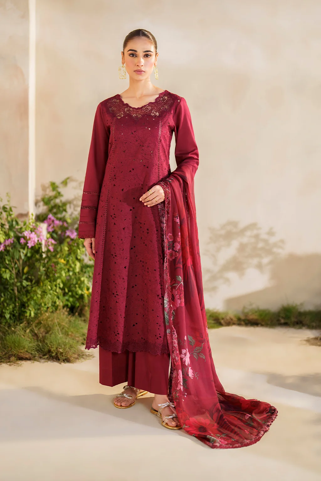 SFL-02 Embroidered Lawn - Image 7