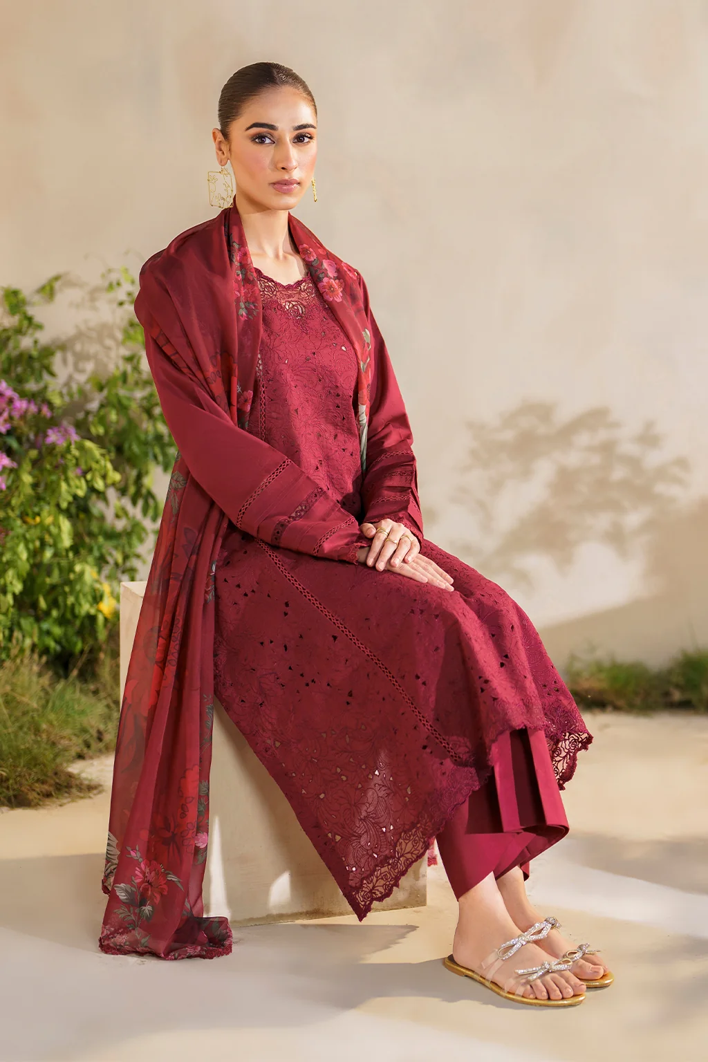 SFL-02 Embroidered Lawn - Image 8