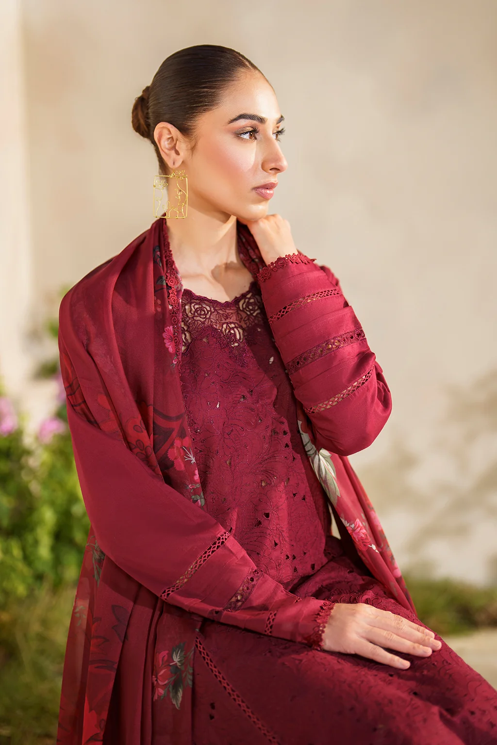 SFL-02 Embroidered Lawn - Image 9