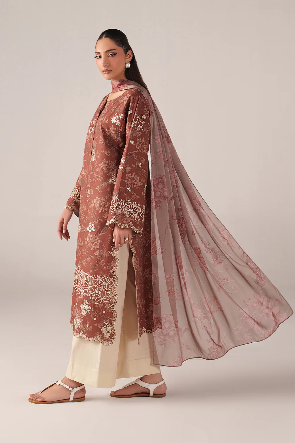 SS-02 Embroidered Lawn - Image 5