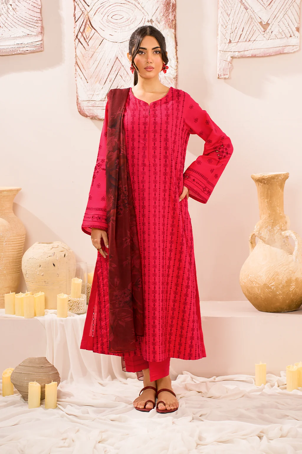 UE-203 Embroidered Lawn - Image 6