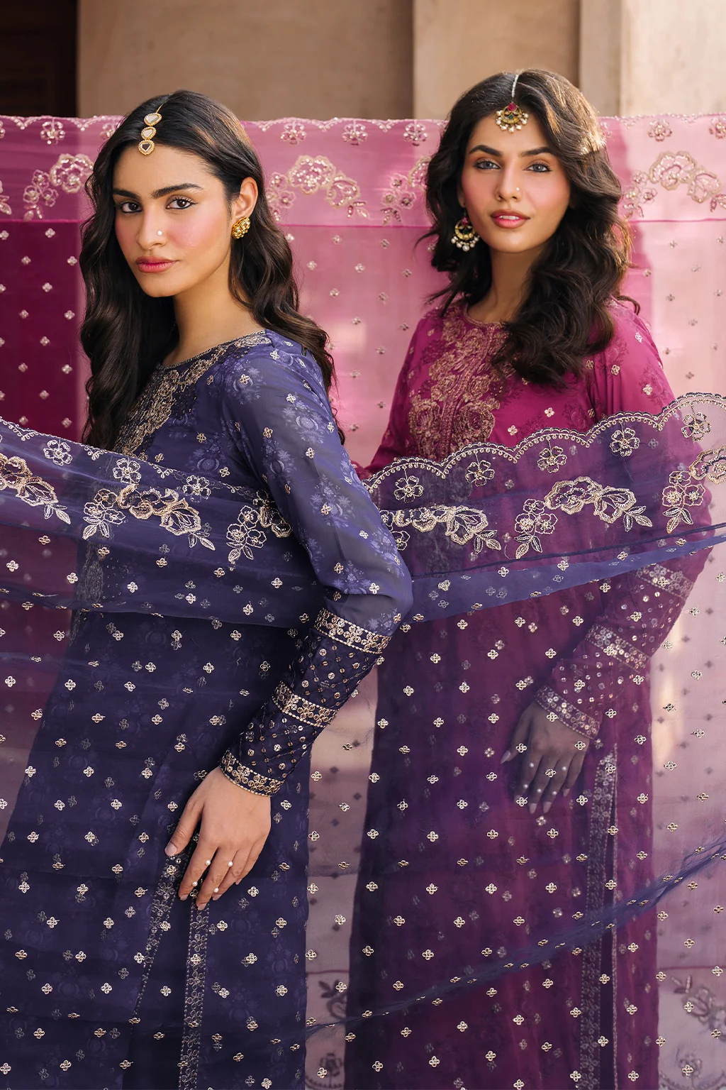 UE-326 Embroidered Chiffon - Image 6