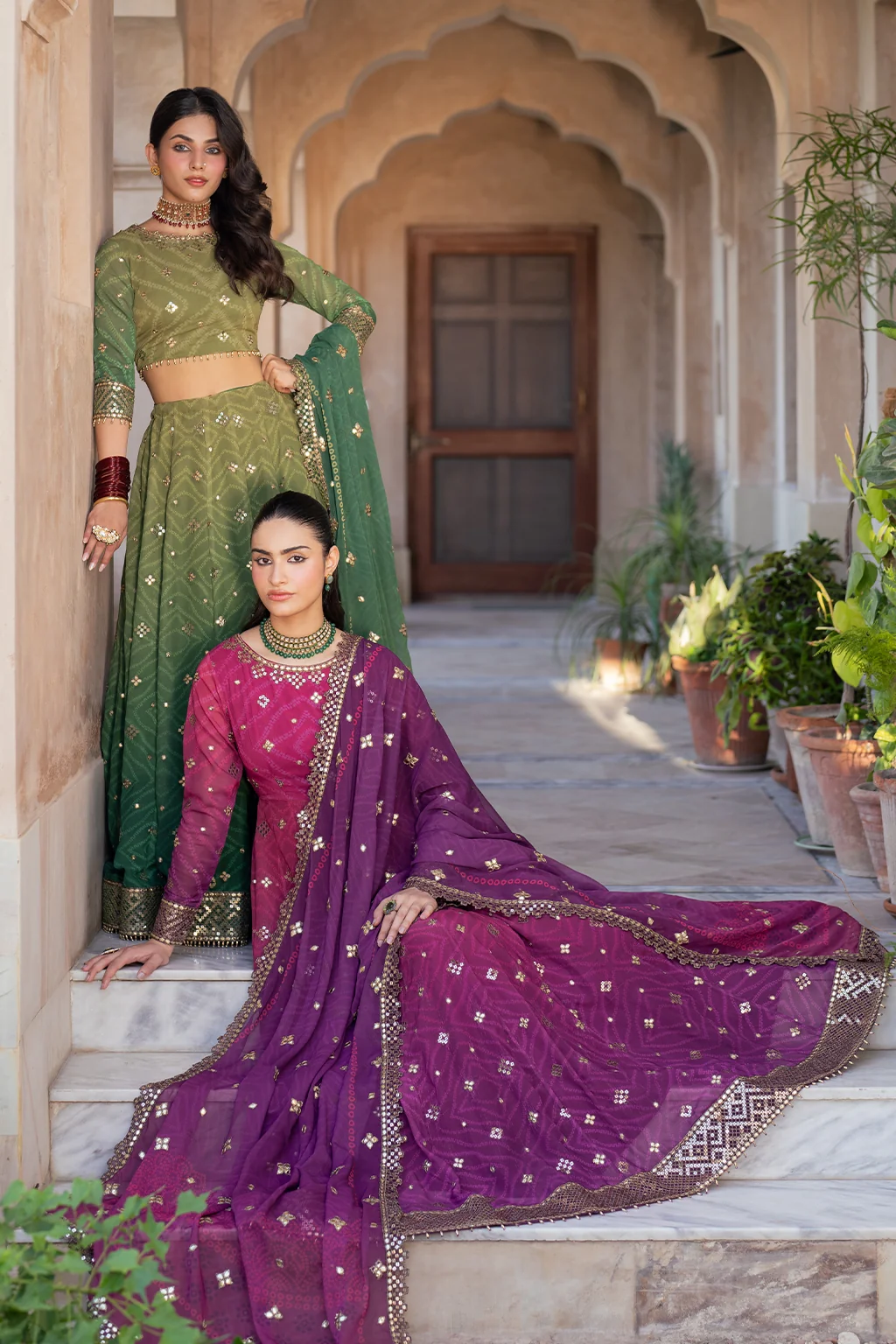 UE-328 Embroidered Chiffon - Image 7