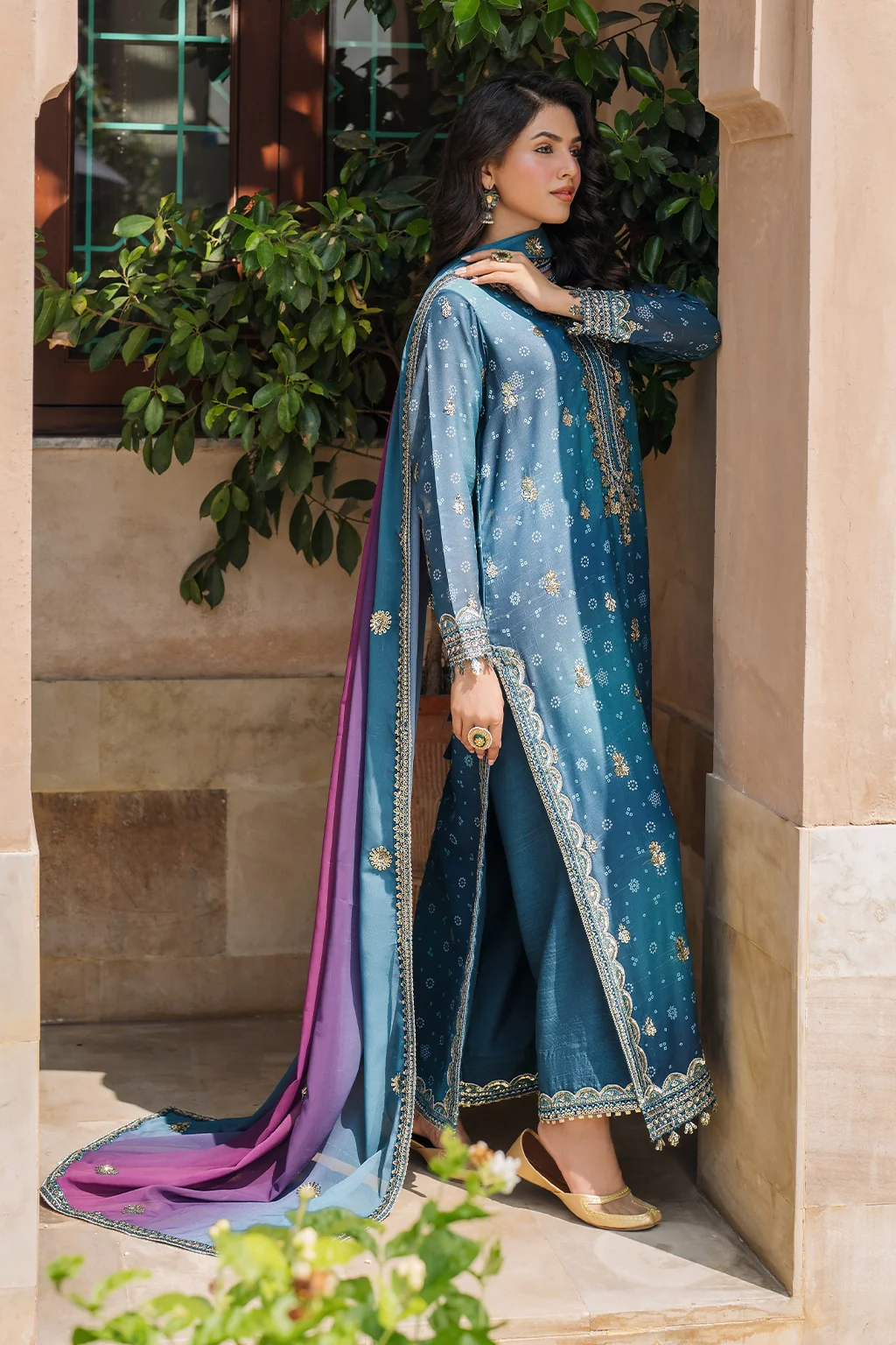 UE-335 Embroidered Chiffon - Image 8