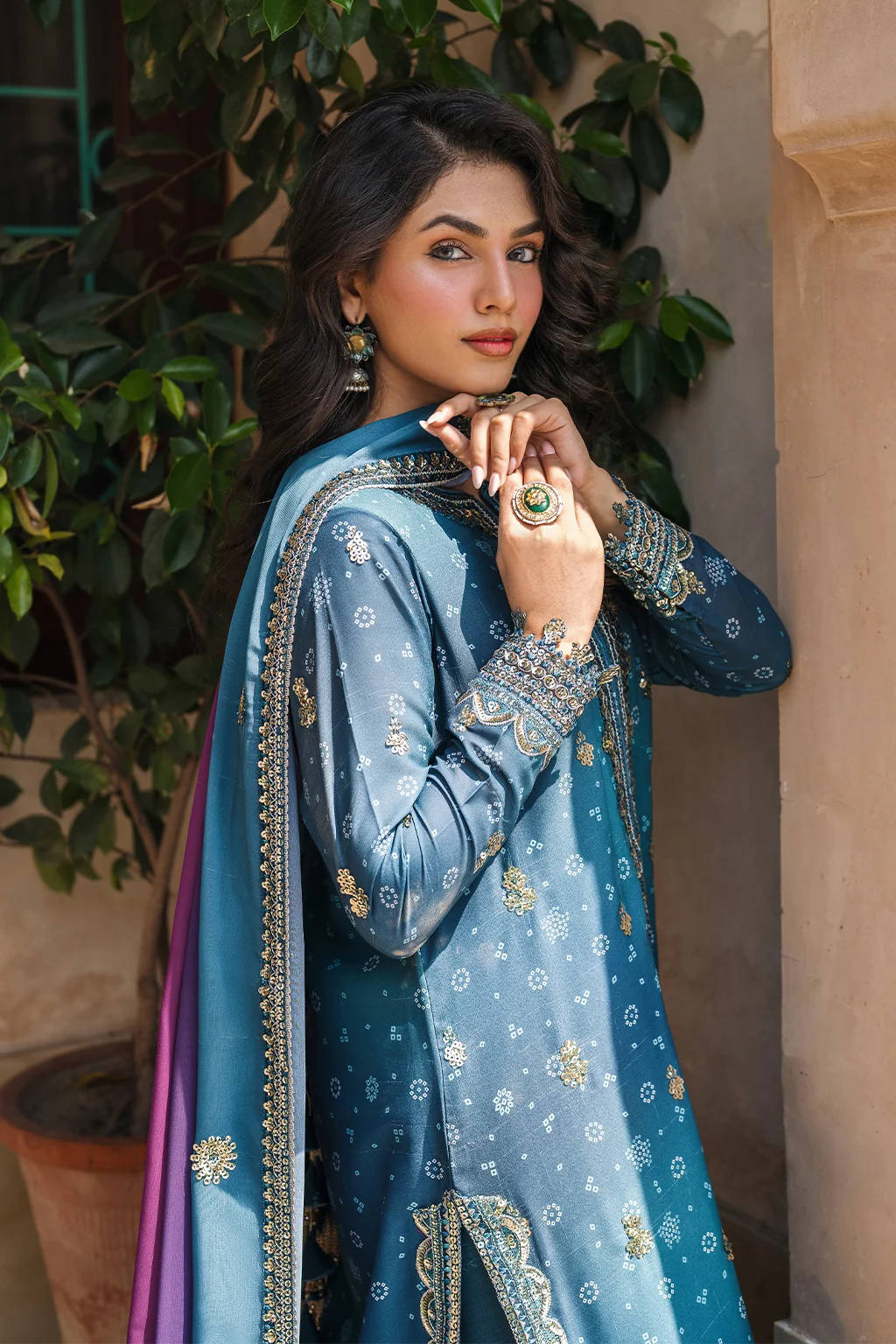 UE-335 Embroidered Chiffon - Image 9