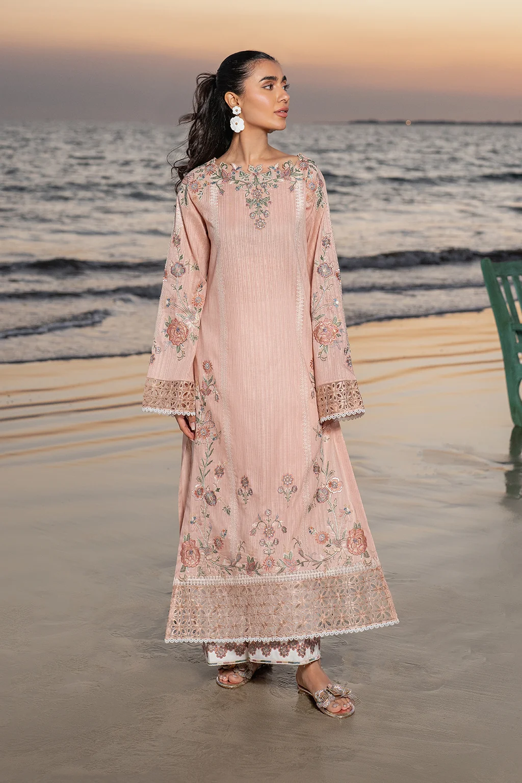 UE-382 Embroidered Lawn - Image 7