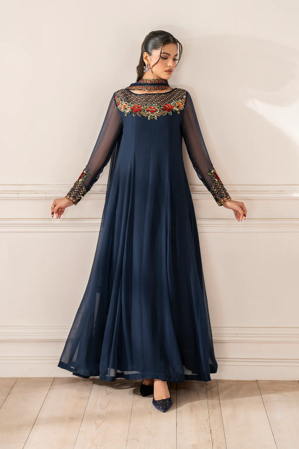 UE-412 Embroidered Chiffon - Image 10