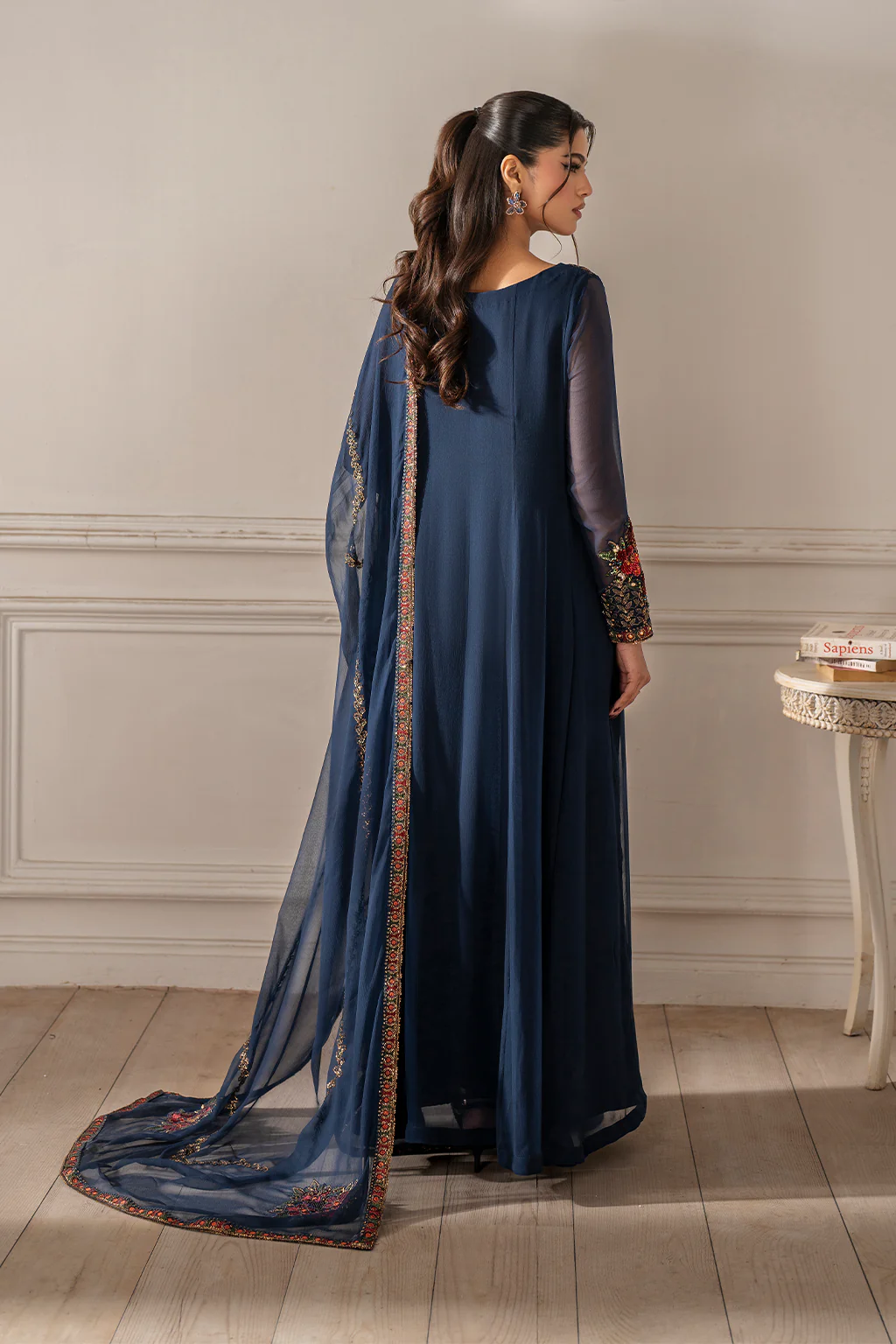 UE-412 Embroidered Chiffon - Image 3