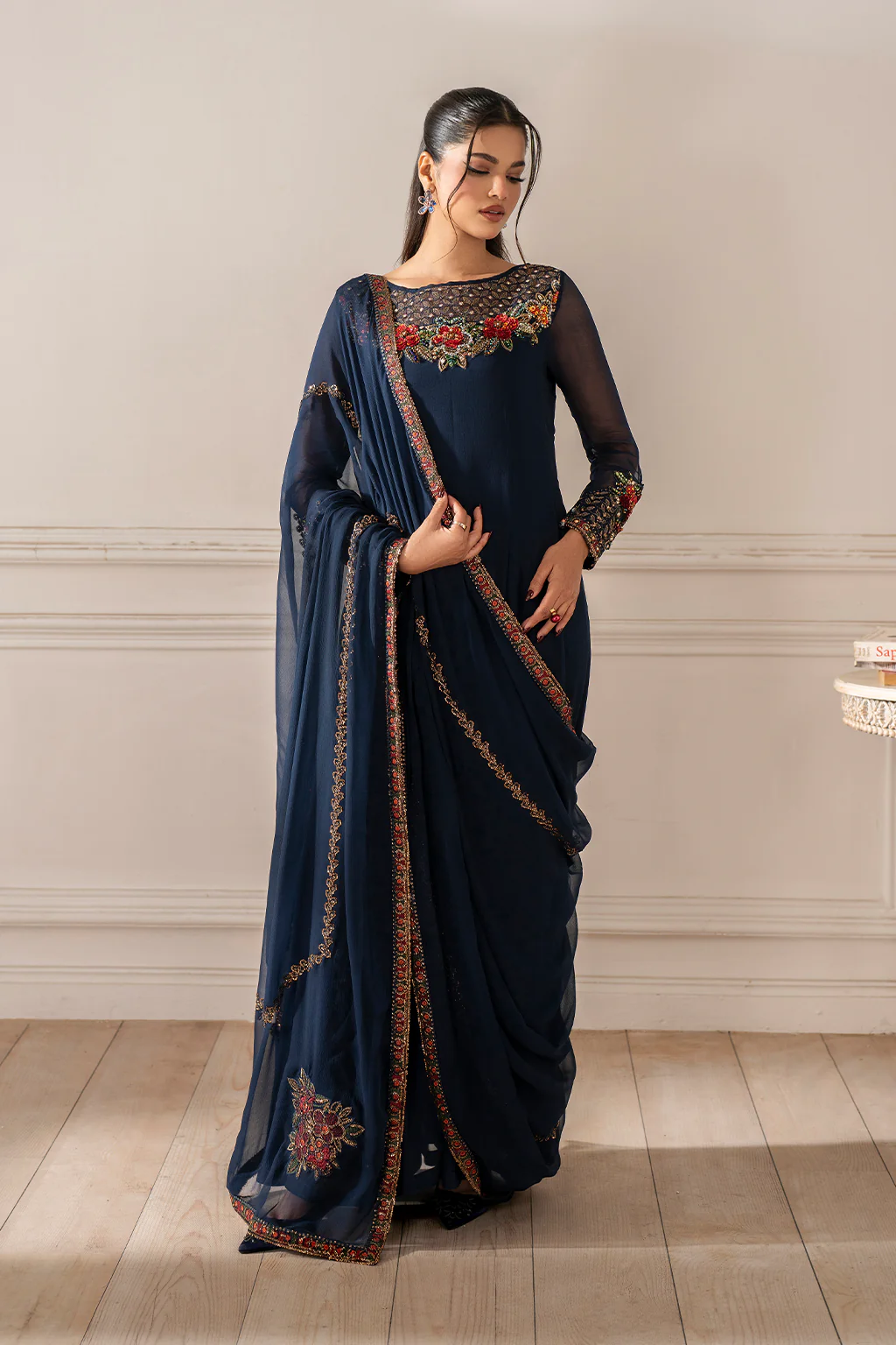 UE-412 Embroidered Chiffon - Image 6