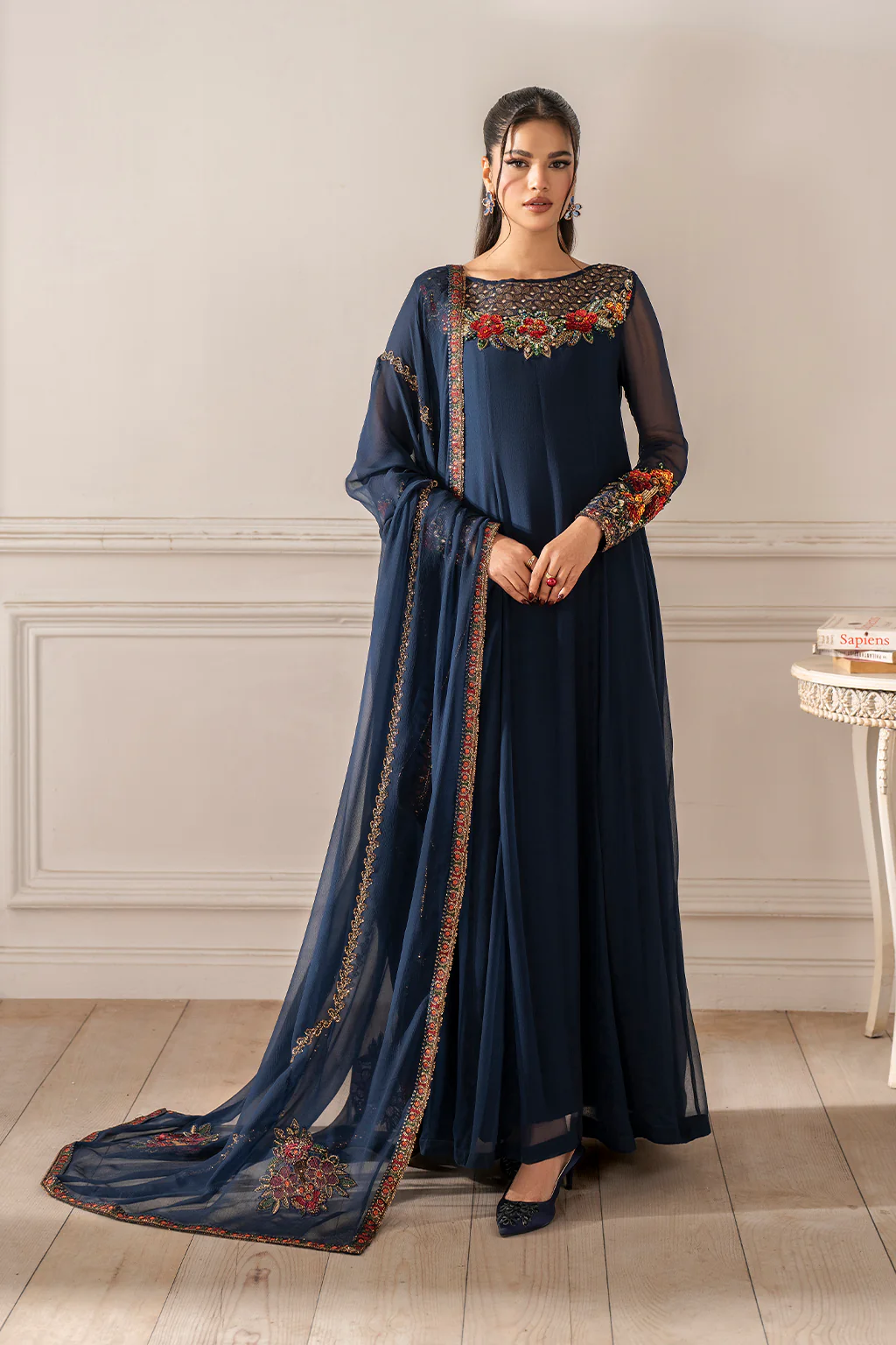 UE-412 Embroidered Chiffon - Image 7