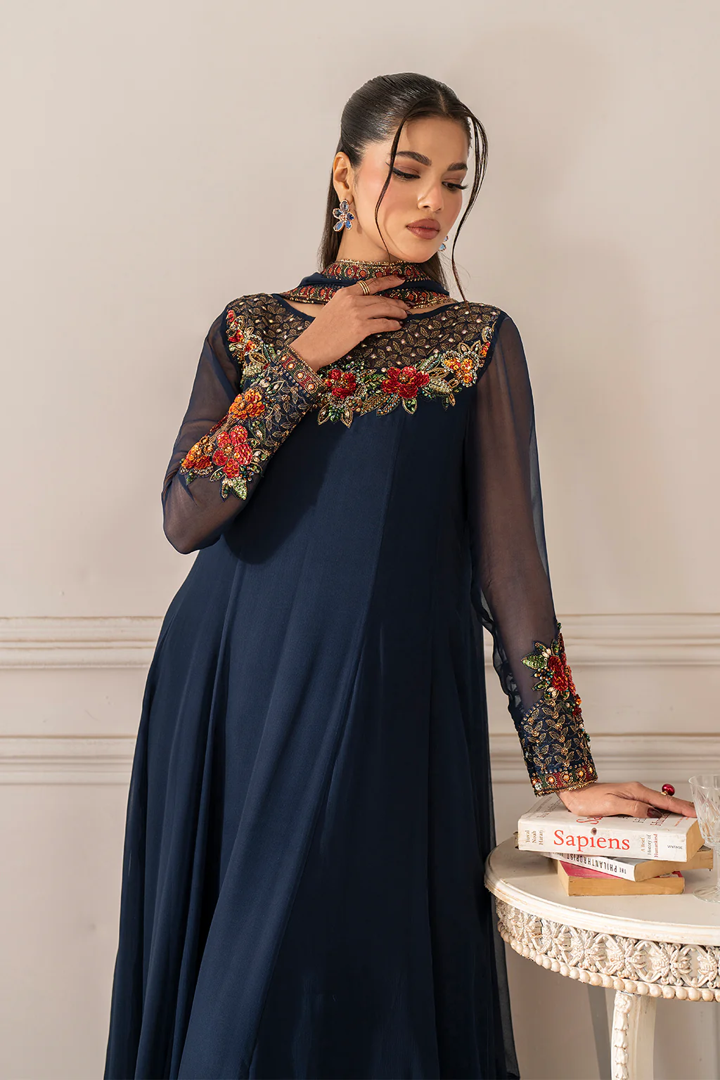 UE-412 Embroidered Chiffon - Image 9