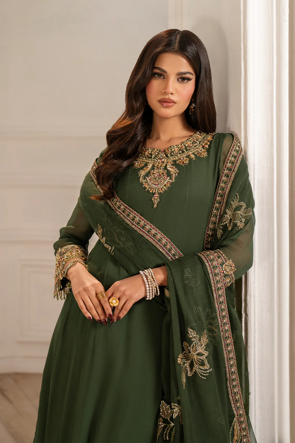 UE-416 Embroidered Chiffon - Image 10