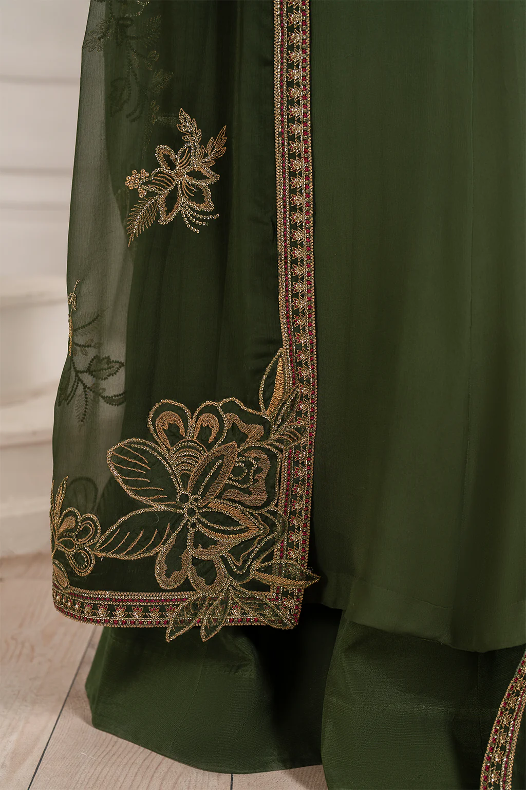 UE-416 Embroidered Chiffon - Image 8