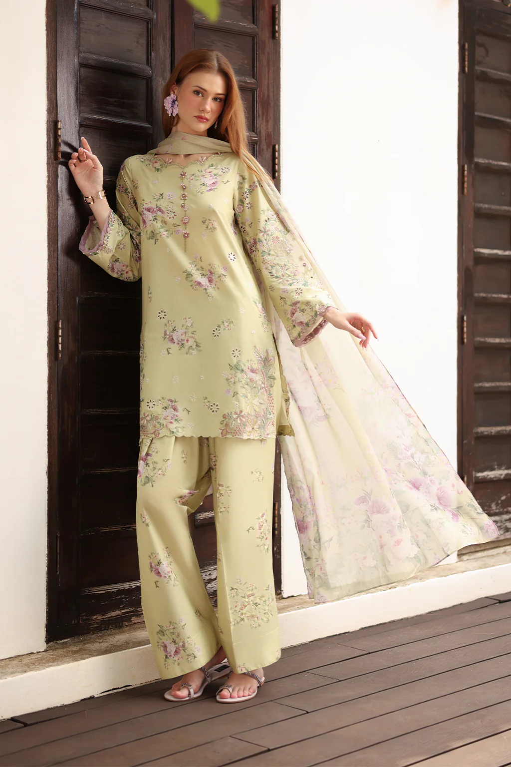 UE-523 Printed Lawn - Image 9