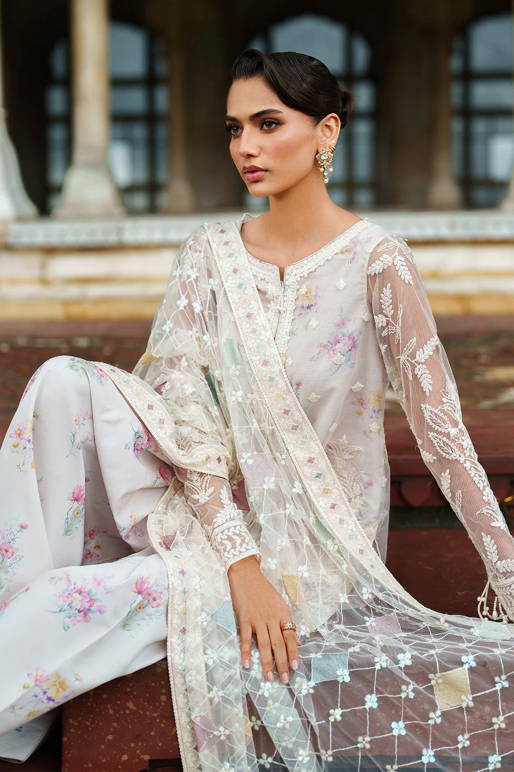 UE-534 Embroidered Net - Image 9