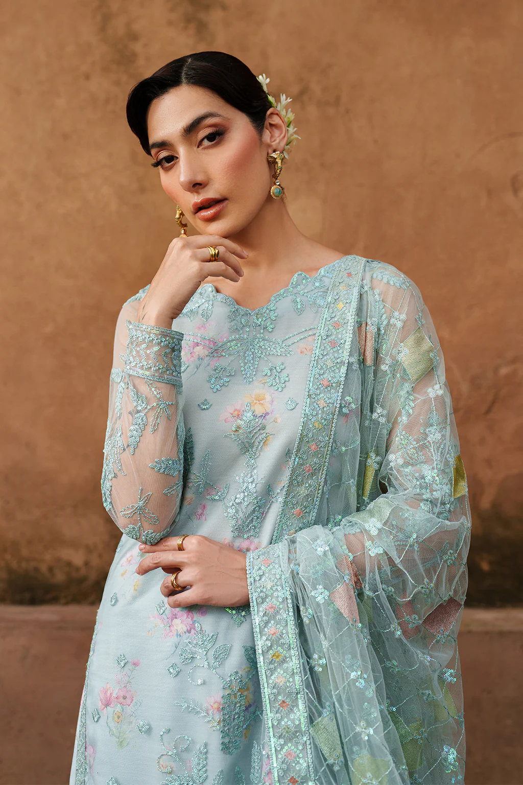 UE-535 Embroidered Net - Image 8