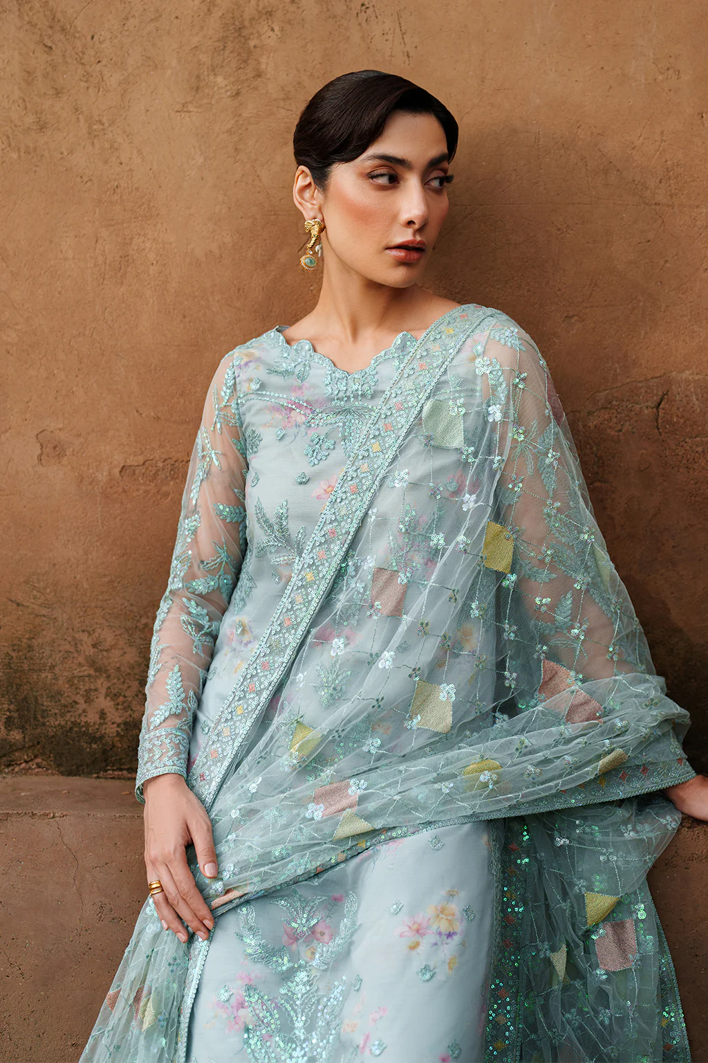UE-535 Embroidered Net - Image 9