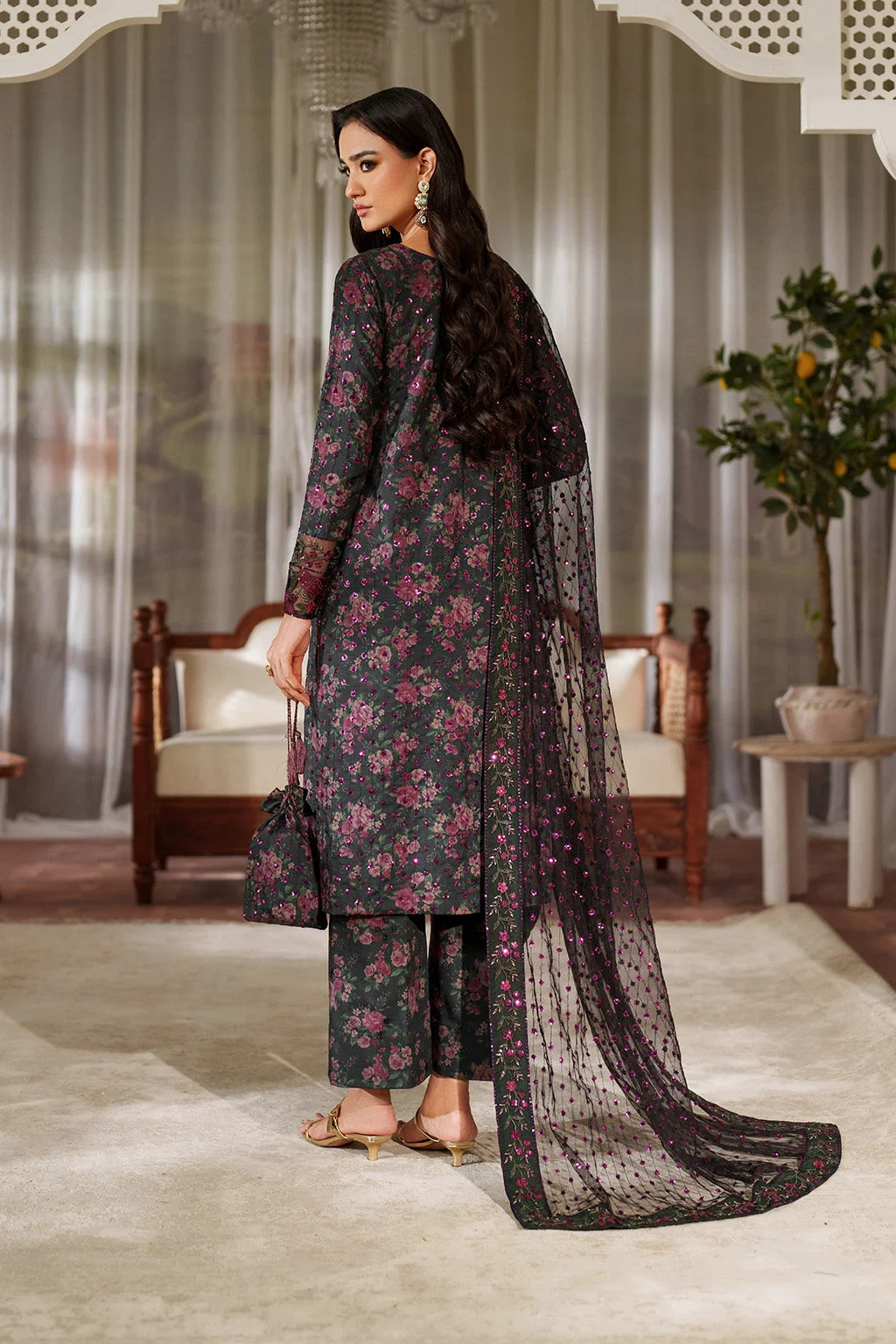 UE-537 Printed Formals - Image 3