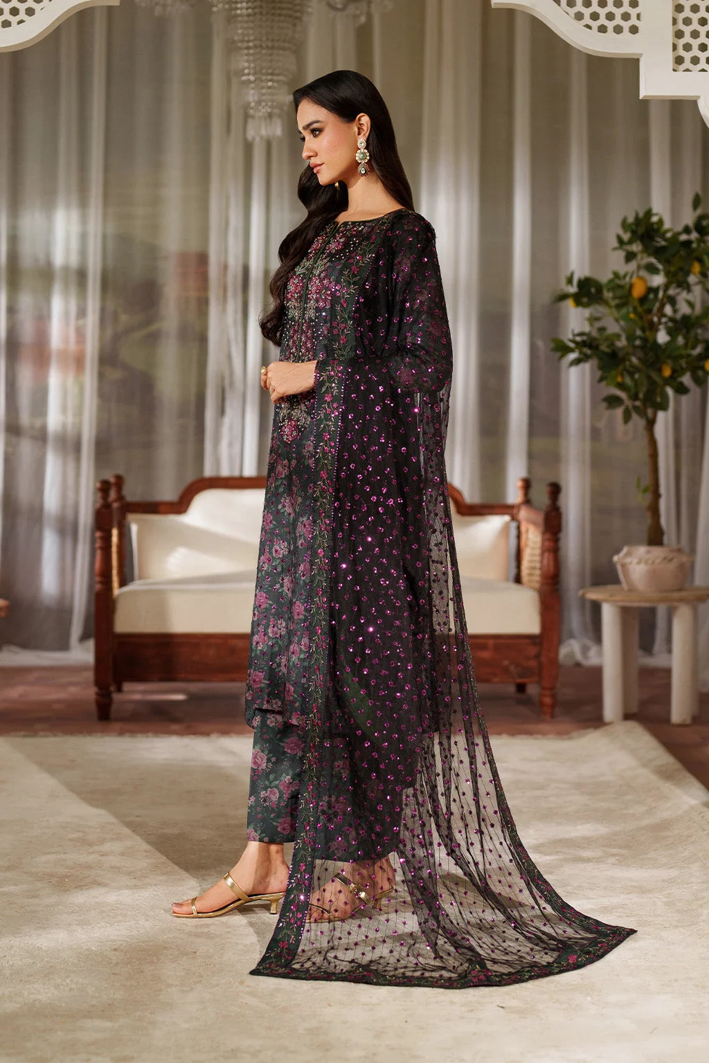 UE-537 Printed Formals - Image 7