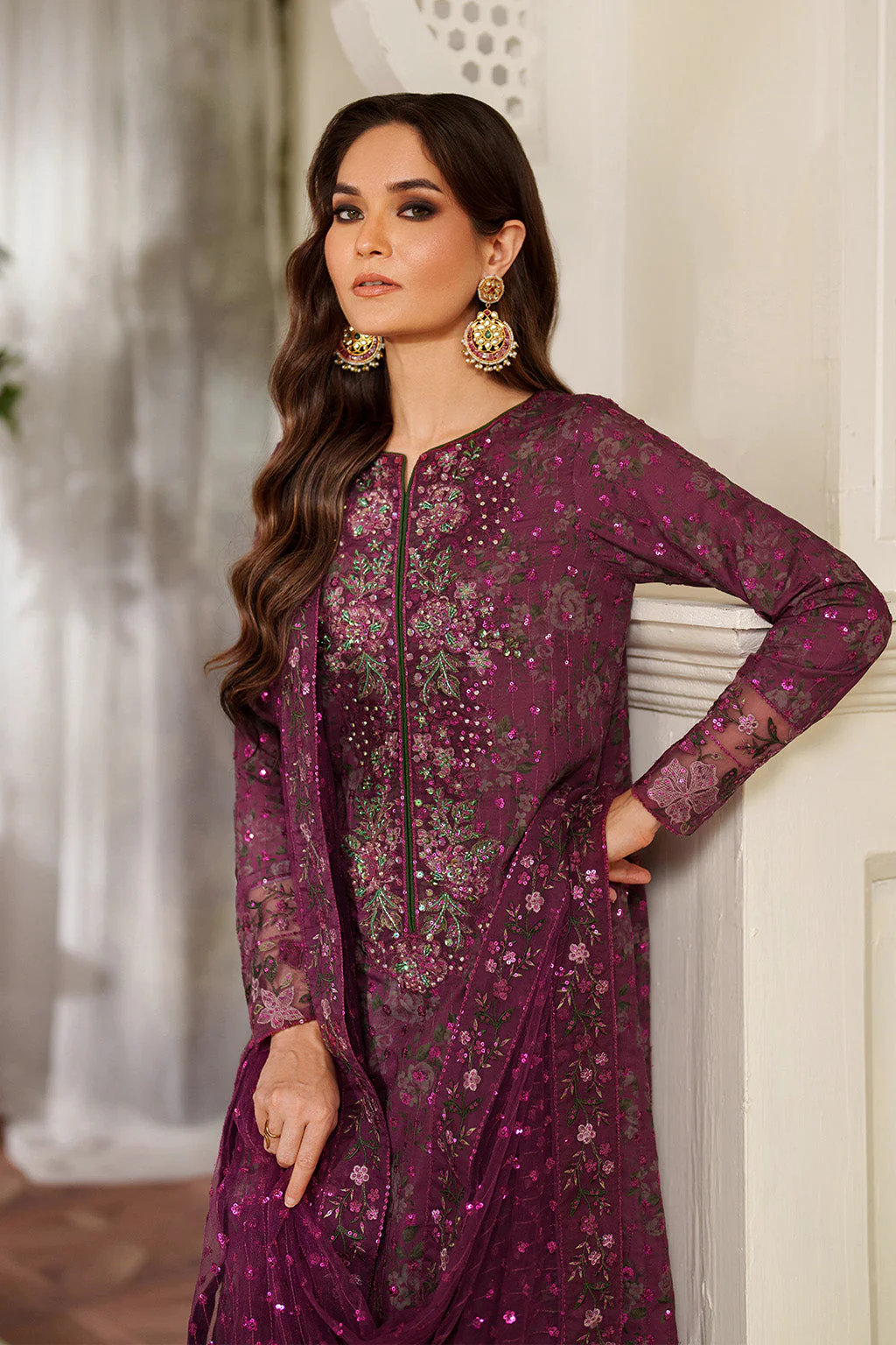 UE-538  Printed Formals - Image 8