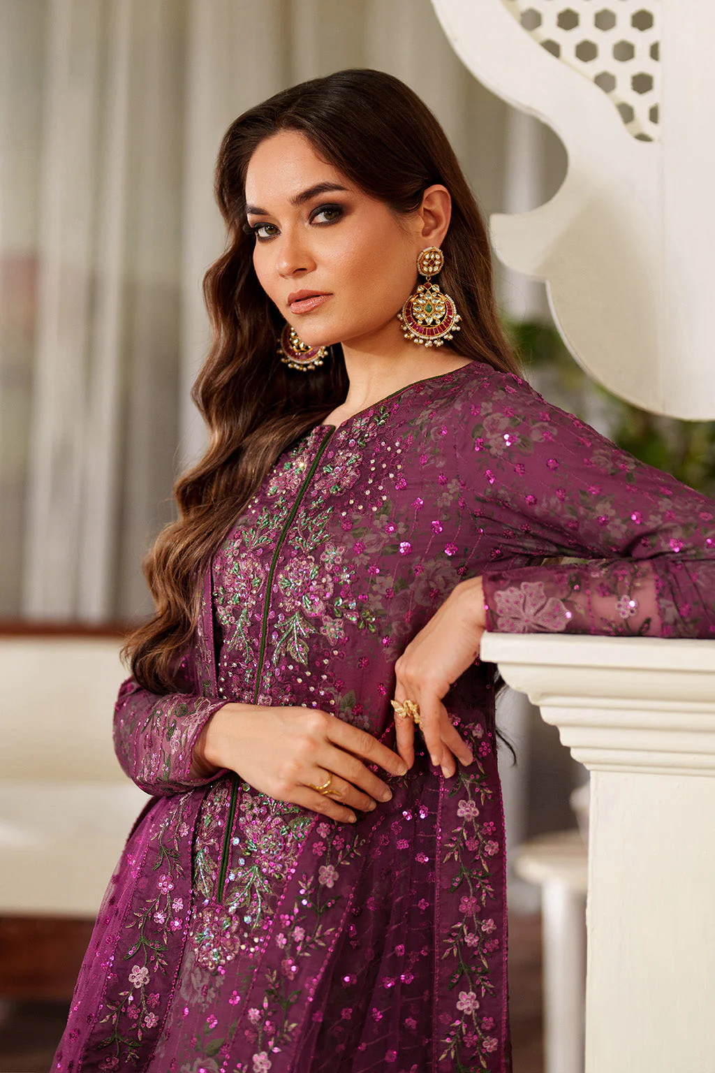 UE-538  Printed Formals - Image 9