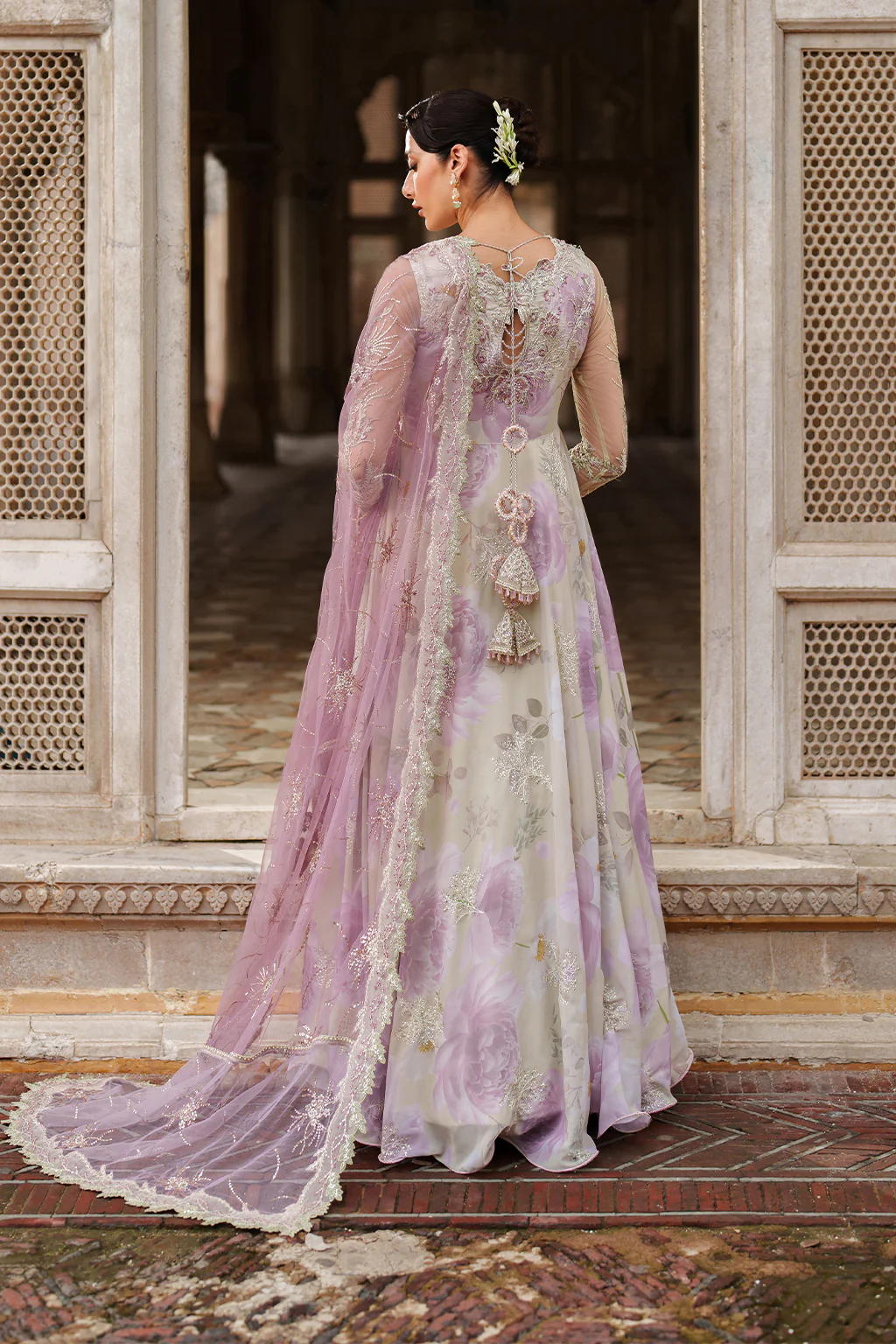 UE-546 Embroidered Chiffon - Image 3