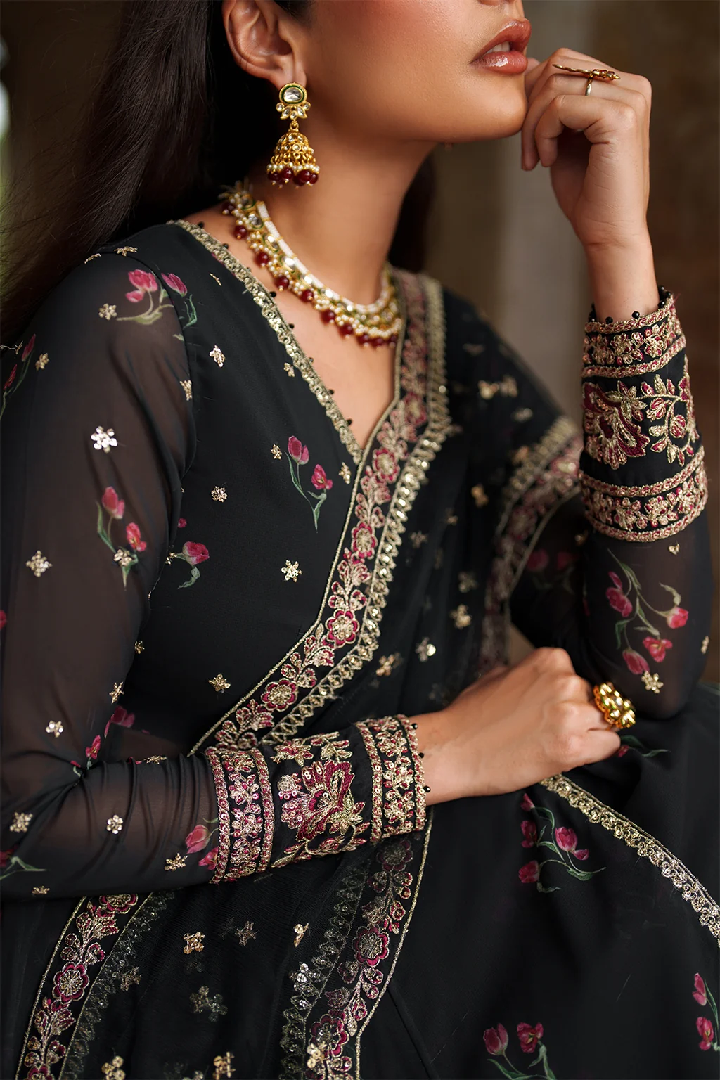 UE-550  Printed Chiffon - Image 2
